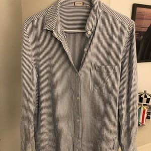Aritzia Sunday Best Striped Shirt